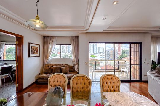 Sala de Jantar de apartamento à venda com 3 quartos, 200m² em Parque São Jorge, São Paulo