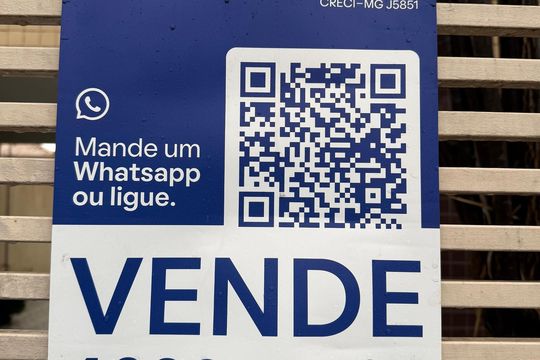 Placa de apartamento à venda com 2 quartos, 76m² em Alvorada, Contagem