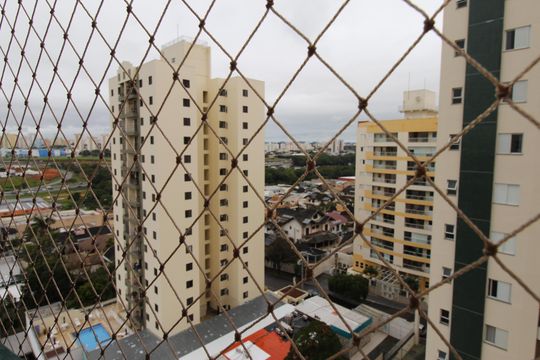 Vista da Varanda da Sala de apartamento para alugar com 2 quartos, 67m² em Parque Residencial Aquarius, São José dos Campos