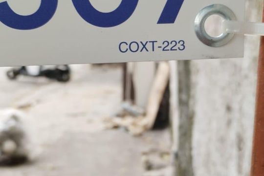 Placa Instalada de casa para alugar com 1 quarto, 50m² em Vila Cordeiro, São Paulo