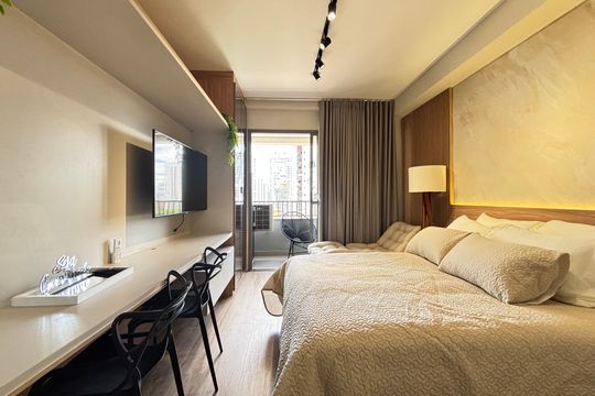 Apartamento para alugar com 1 quarto, 25m² em Vila Olímpia, São Paulo
