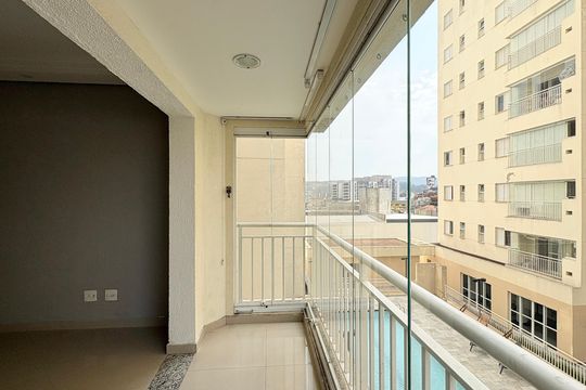 Varanda da Sala de apartamento para alugar com 2 quartos, 56m² em Freguesia do Ó, São Paulo