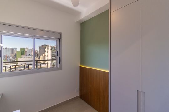 Quarto 2 de apartamento para alugar com 2 quartos, 42m² em Pinheiros, São Paulo