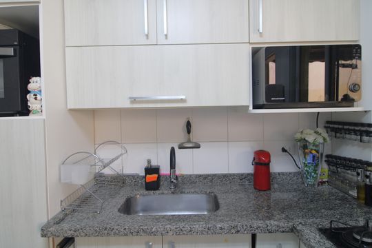 Cozinha de casa à venda com 3 quartos, 113m² em Vila Campo Grande, São Paulo
