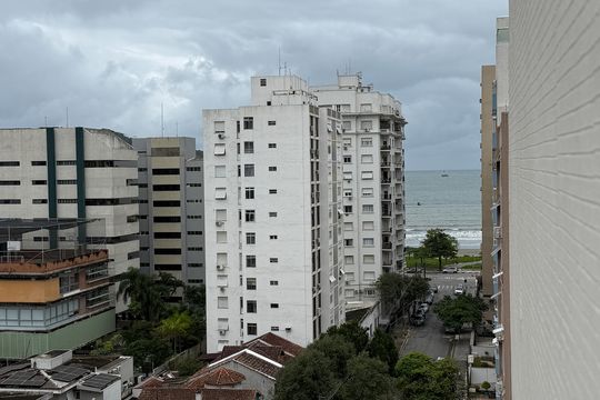 Vista dos Quartos de apartamento para alugar com 2 quartos, 90m² em Aparecida, Santos