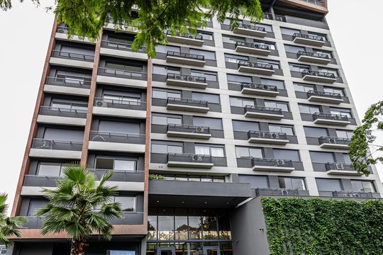 Fachada de apartamento à venda com 1 quarto, 41m² em Boa Vista, Porto Alegre