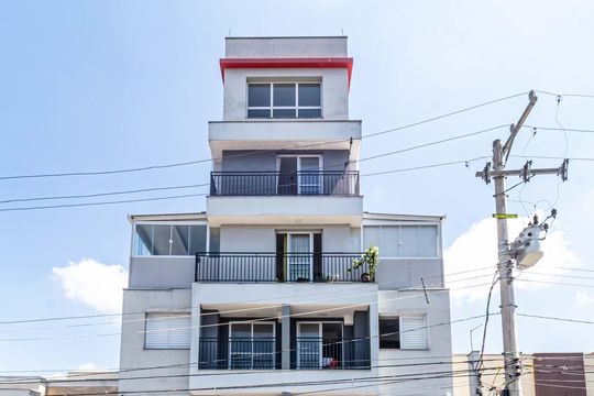 Fachada de apartamento à venda com 1 quarto, 48m² em Rio Pequeno, São Paulo