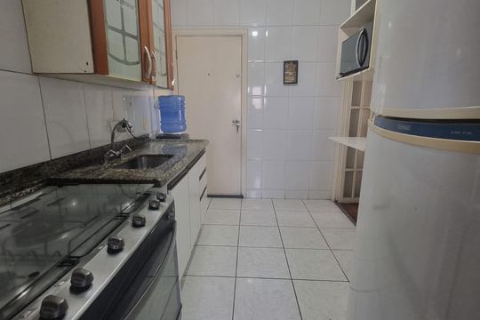 Cozinha de apartamento à venda com 3 quartos, 90m² em Jardim Londrina, São Paulo