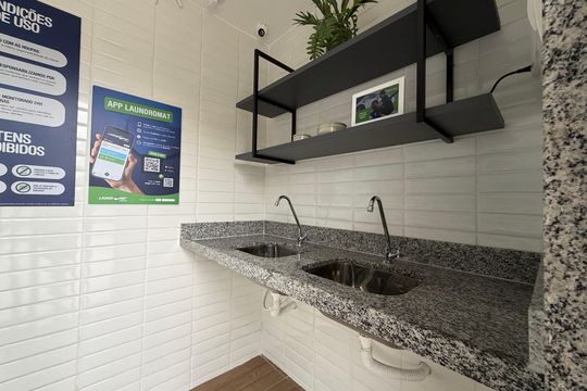 Área comum de apartamento à venda com 2 quartos, 80m² em Taquara, Rio de Janeiro