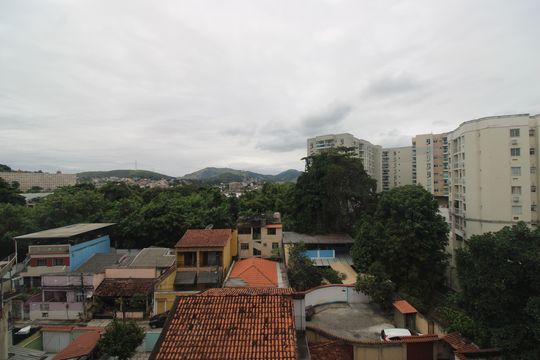 Quarto - Vista de apartamento à venda com 2 quartos, 80m² em Taquara, Rio de Janeiro