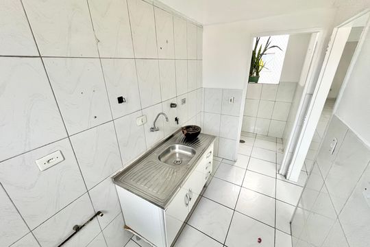 Cozinha de apartamento para alugar com 1 quarto, 70m² em Vila Nova Cachoeirinha, São Paulo