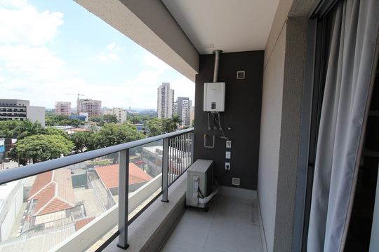 Varanda de kitnet/studio para alugar com 1 quarto, 32m² em Butantã, São Paulo