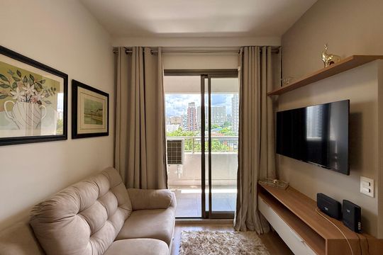 Apartamento para alugar com 1 quarto, 32m² em Campo Belo, São Paulo