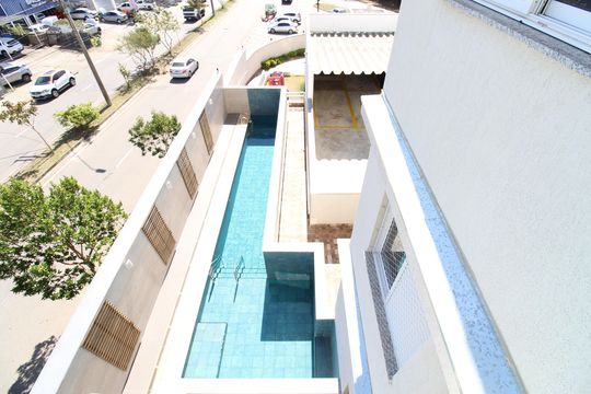 Área comum - Piscina de apartamento para alugar com 3 quartos, 104m² em Urbanova V, São José dos Campos