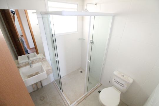 Banheiro de apartamento para alugar com 3 quartos, 104m² em Urbanova V, São José dos Campos