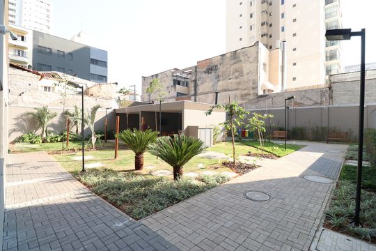 Área comum de apartamento à venda com 1 quarto, 25m² em Água Branca, São Paulo