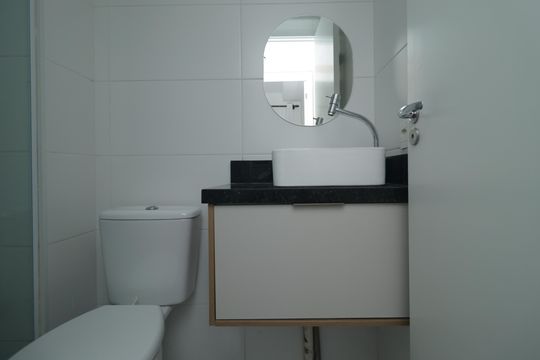 Banheiro de apartamento à venda com 2 quartos, 44m² em Mooca, São Paulo