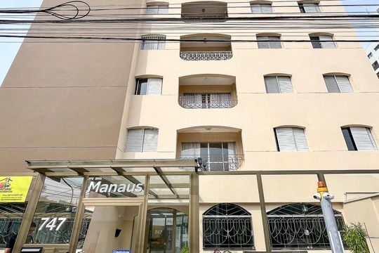 Fachada + plaquinha de apartamento para alugar com 3 quartos, 112m² em Barcelona, São Caetano do Sul