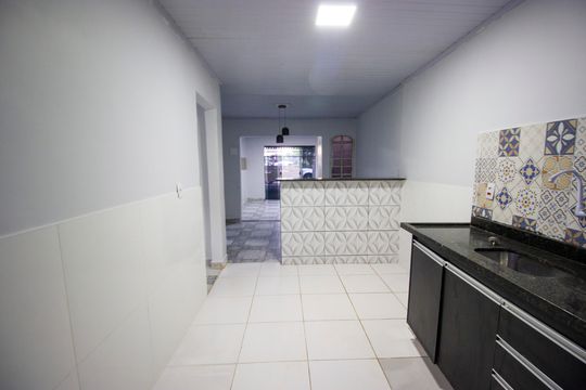 Cozinha de casa à venda com 2 quartos, 80m² em Casa 19, Brasília