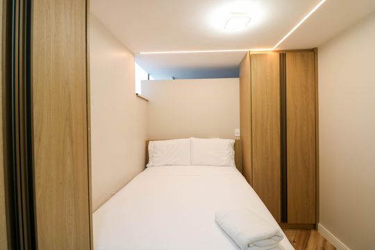 Suíte de apartamento para alugar com 1 quarto, 31m² em Santo Amaro, São Paulo