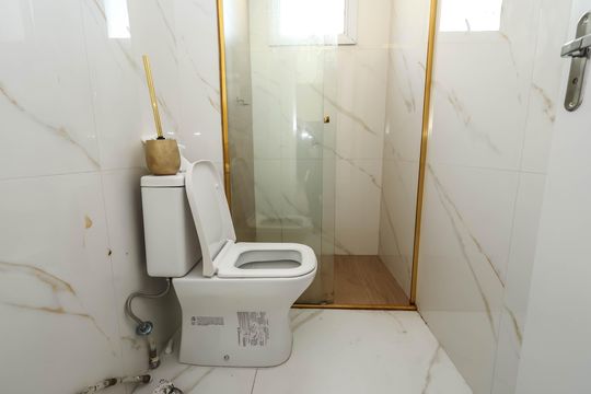 Banheiro de apartamento para alugar com 2 quartos, 55m² em Liberdade, São Paulo