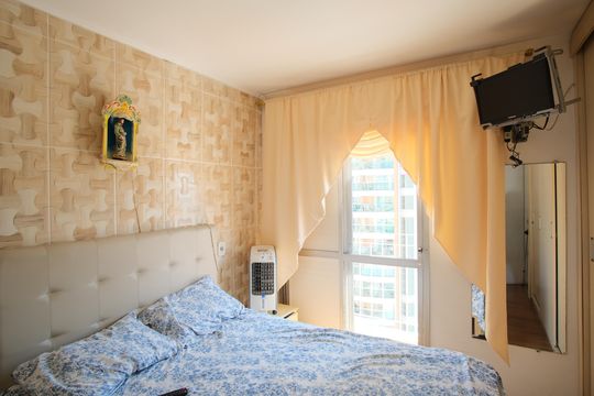 Quarto 2 de apartamento para alugar com 2 quartos, 60m² em Tatuapé, São Paulo
