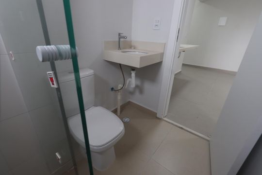 Banheiro de kitnet/studio para alugar com 1 quarto, 36m² em Vila Formosa, São Paulo