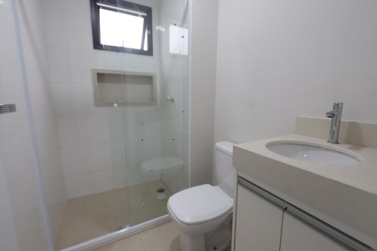 Banheiro de kitnet/studio à venda com 1 quarto, 24m² em Vila Formosa, São Paulo