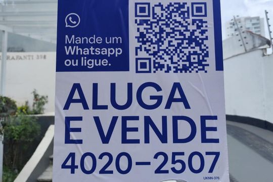 Plaquinha de apartamento para alugar com 1 quarto, 46m² em Vila Congonhas, São Paulo
