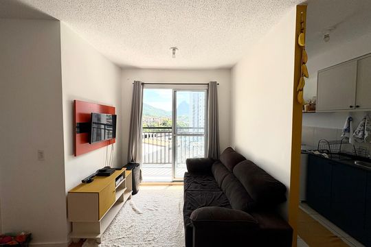 Sala de apartamento para alugar com 2 quartos, 45m² em Jacarepaguá, Rio de Janeiro