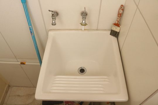 Cozinha e Área de Serviço de apartamento para alugar com 1 quarto, 48m² em Água Branca, São Paulo