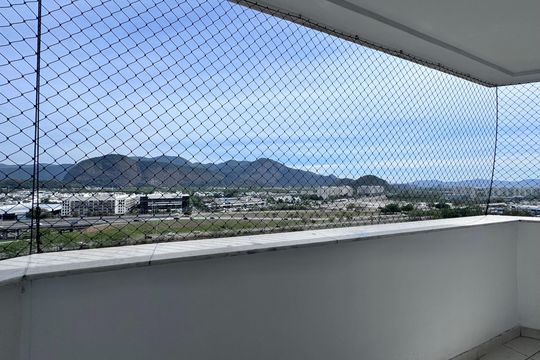 Varanda de apartamento para alugar com 2 quartos, 80m² em Barra da Tijuca, Rio de Janeiro