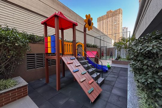 Área comum - Playground de apartamento para alugar com 3 quartos, 109m² em Centro Comercial Jubran, Barueri