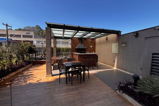 Área comum - Churrasqueira de apartamento para alugar com 3 quartos, 109m² em Centro Comercial Jubran, Barueri