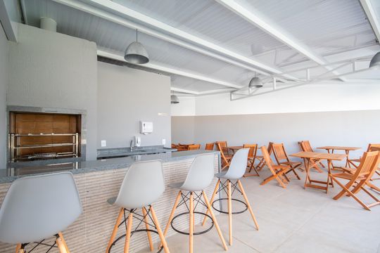 Área comum - Churrasqueira de apartamento para alugar com 2 quartos, 55m² em São Pedro, Osasco