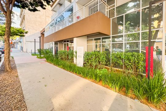 Fachada de kitnet/studio para alugar com 1 quarto, 27m² em Liberdade, São Paulo