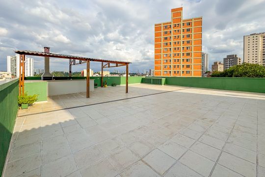 Área comum - Churrasqueira de apartamento para alugar com 2 quartos, 56m² em Vila Monumento, São Paulo