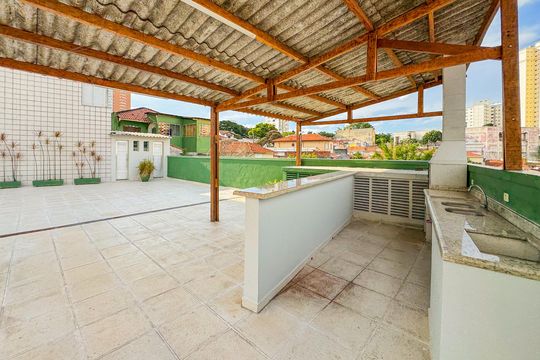 Área comum - Churrasqueira de apartamento para alugar com 2 quartos, 56m² em Vila Monumento, São Paulo