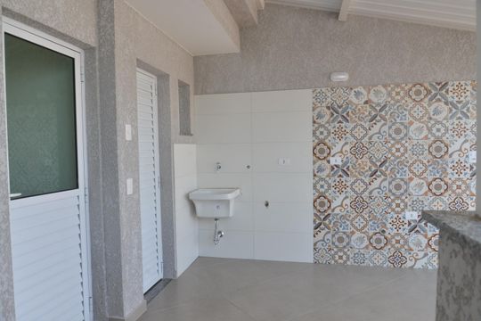 Área de Serviço de apartamento à venda com 2 quartos, 88m² em Vila Floresta, Santo André