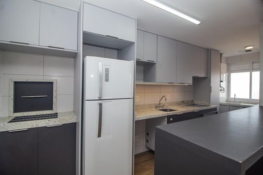Cozinha de apartamento para alugar com 2 quartos, 64m² em Cidade Baixa, Porto Alegre