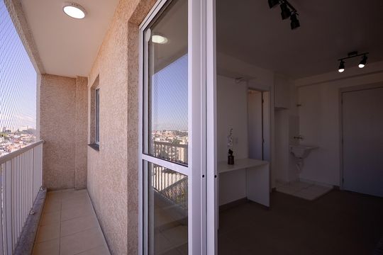 Varanda de apartamento para alugar com 1 quarto, 29m² em Sacoma, São Paulo