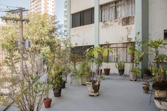 Área comum - Terraço de apartamento à venda com 1 quarto, 58m² em Mirandópolis, São Paulo