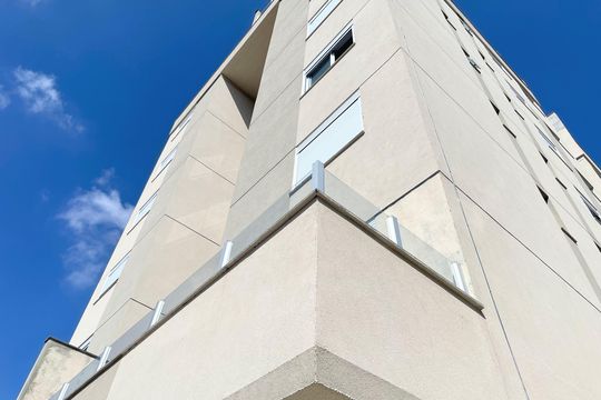 Fachada de apartamento à venda com 2 quartos, 58m² em Nova Suíça, Belo Horizonte