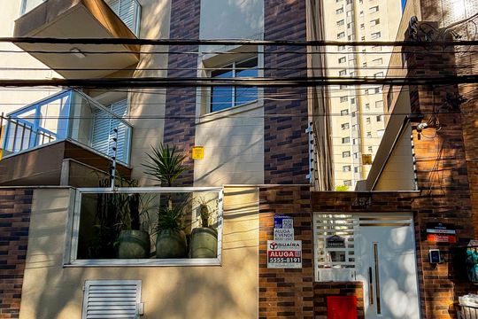 Fachada de apartamento para alugar com 1 quarto, 32m² em Vila Monte Alegre, São Paulo