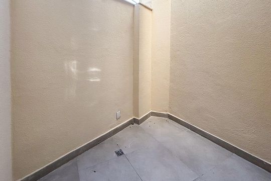 Varanda da sala de apartamento para alugar com 1 quarto, 32m² em Vila Monte Alegre, São Paulo