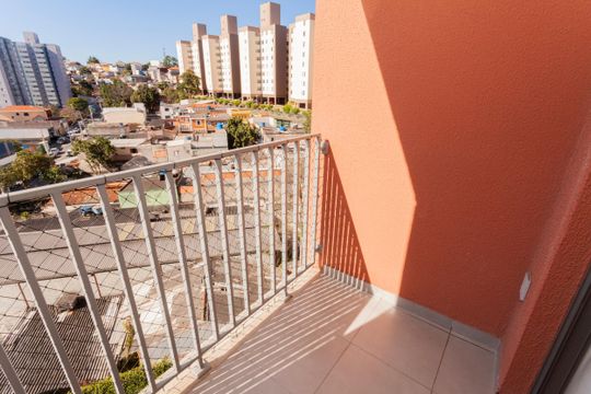Varanda de apartamento à venda com 3 quartos, 63m² em Vila Constanca, São Paulo