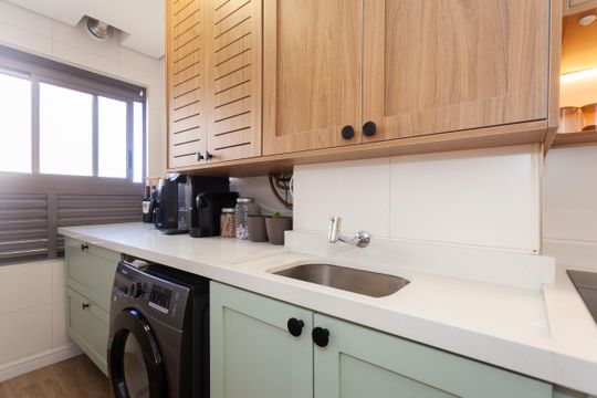 Área de Serviço de apartamento à venda com 3 quartos, 63m² em Vila Constanca, São Paulo