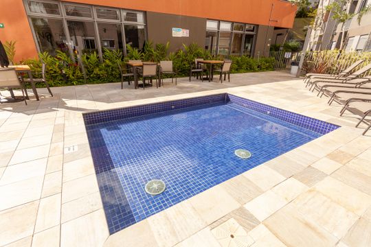 Área comum - Piscina de apartamento à venda com 3 quartos, 63m² em Vila Constanca, São Paulo