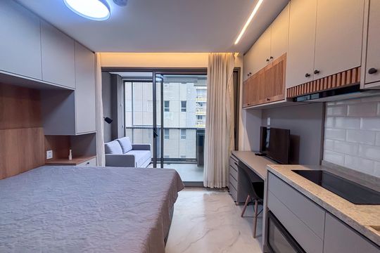 Kitnet/Studio à venda com 1 quarto, 25m² em Pinheiros, São Paulo