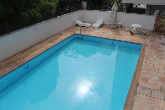 Área comum - Piscina de apartamento para alugar com 3 quartos, 200m² em Santa Paula, São Caetano do Sul